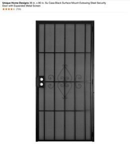 ASSORTED SECURITY DOORS. SEE PICTURES