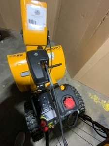 CUB CADET 2X 26 IN. 243CC TWO-STAGE GAS SNOW BLOWER WITH ELECTRIC START, POWER STEERING AND STEEL CHUTE. SEE PICTURES