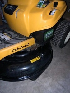 CUB CADET CC 30 H HYDRO DRIVE MINI LAWN MOWER. SEE PICTURES