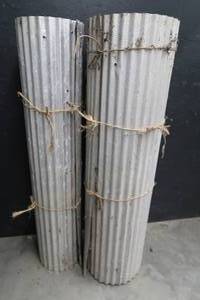 lot 37 image: ROLLED TIN