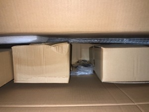 HAMPTON BAY 42,000 BTU GOLD GAS PATIO HEATER. SEE PICTURES
