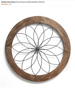 ASSORTED STRATTON HOME AND KATE AND LAUREL WALL DECOR. SEE PICTURES