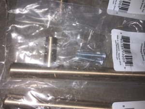 LIBERTY 5-116 IN. (128MM) CENTER-TO-CENTER CHAMPAGNE BRONZE BAR DRAWER PULL. SEE PICTURES