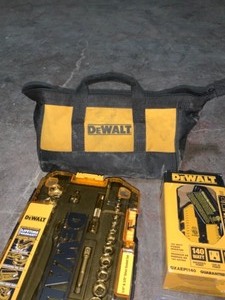 ASSORTED DEWALT TOOLS. SEE PICTURES