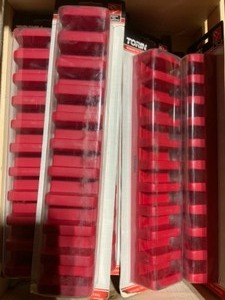 TORIN 3.55 IN. 10-COMPARTMENT MAGNETIC TOOL SMALL PARTS ORGANIZER. SEE PICTURES