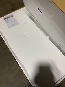 HUSKY 52 IN. ADJUSTABLE HEIGHT WORK TABLE. SEE PICTURES