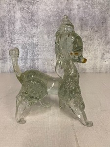 Glass Poodle Collectible