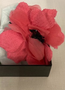 Chanel Bright Floral Cloth Pin