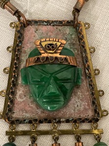 Unique Jade (Assumed) Necklace