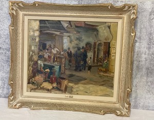 Painting by Kurt Singer (1905-1989)