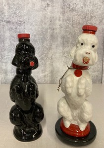 Black & White Poodle Collectibles
