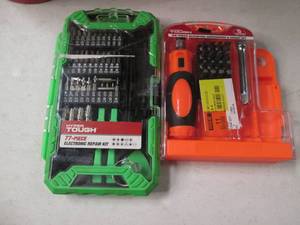lot 5 image: Set of 2 screwdriver & bit sets. 1 ...