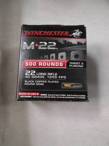 lot 3 image: Winchester M22 Long Rifle 500 bull...