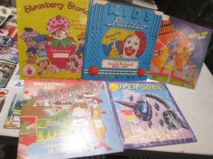 lot 44 image: Vintage Records. Collectible Albums...