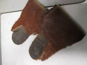 lot 54 image: Vintage Pair of Authentic Animal Fu...
