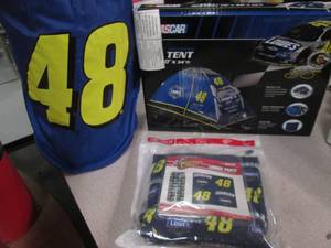 lot 72 image: Lowes Sponsored Nascars #8 Jimmie...
