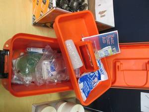 lot 93 image: Tackle Box Styled First Aid Kit loa...