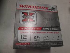 lot 115 image: Winchester Super X Steel Lead Free ...