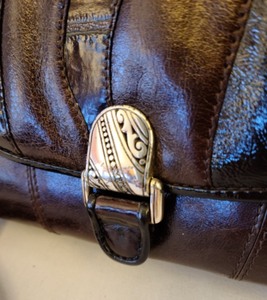 Brighton Brown Leather Crossbody