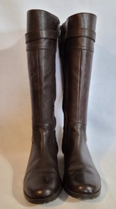 Ralph Lauren Brown Leather Riding Boots