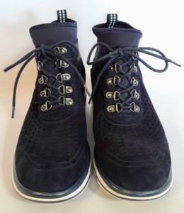 Jambu Navy Wedge Sneakers