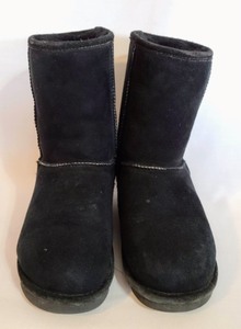 Black Suede Uggs Boots
