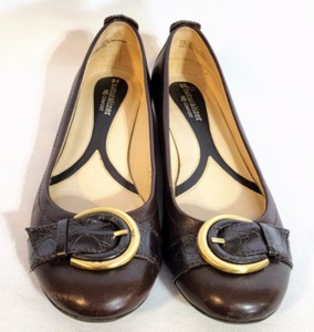 Naturalizer Brown Leather Flats