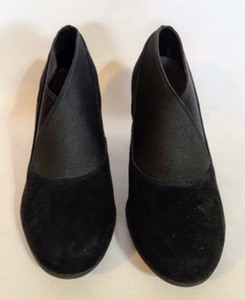 Clarks Black Suede Boots