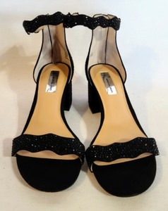 INC Black Sparkle Heels