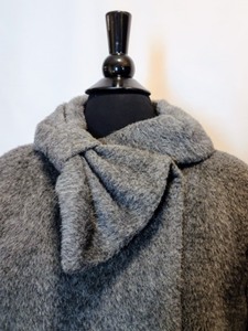 Talbots Grey WoolAlpaca Blend Coat