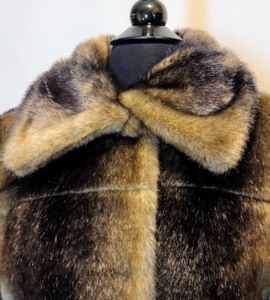 Ellen Tracy Faux Fur Coat