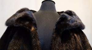 Vintage Black Mink Coat