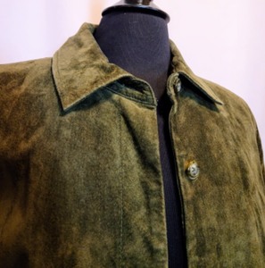 Valerie Green Suede Jacket