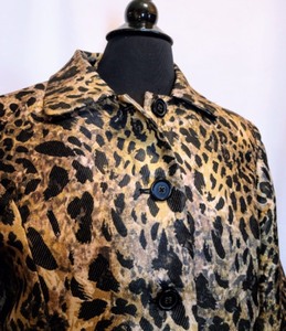 Chicos Animals Print Jacket