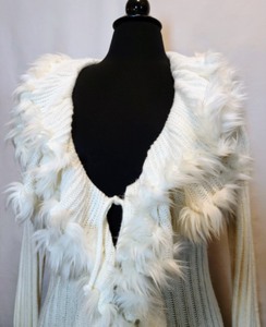 Alfani Cream Sweater Coat