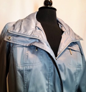 Grey Calvin Klein Raincoat
