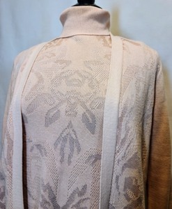 Chicos Pale Pink Knit Set