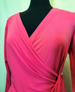 Calvin Klein Hot Pink Jersey Dress