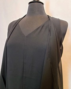 White House Black Market Silk Tunic And Scarf