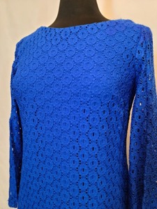 Chicos Long Sleeve Lace Dress