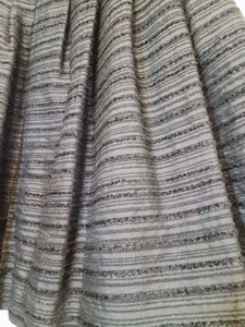 Talbots Black Textured Skirt