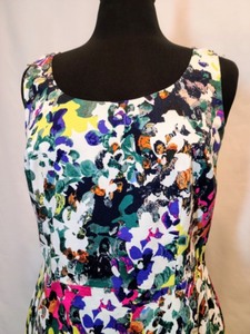 Vibrant Colored Ann Taylor Sheath Dress