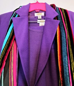 Awesome Purple Talbots Suit
