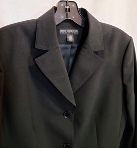 Petite Sophisticate Wool Blend Jacket and Pants