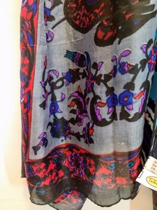 Variety of Colorful Scarves