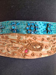 Two Embellished Belts