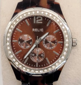 Ladies Relic Tortoise Wristwatch