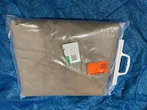 lot 15 image: 94 in. Khaki Waterproof Fabric Outdoor Patio Heater Cover