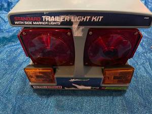 lot 21 image: 80 in. Under Standard Trailer Light Kit with Side Marker Lights