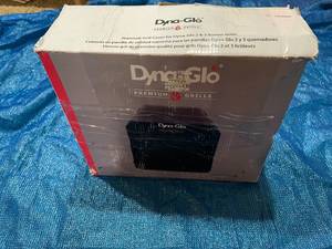 lot 22 image: Premium Small Space LP Gas Grill Cover by Dyna-Glo